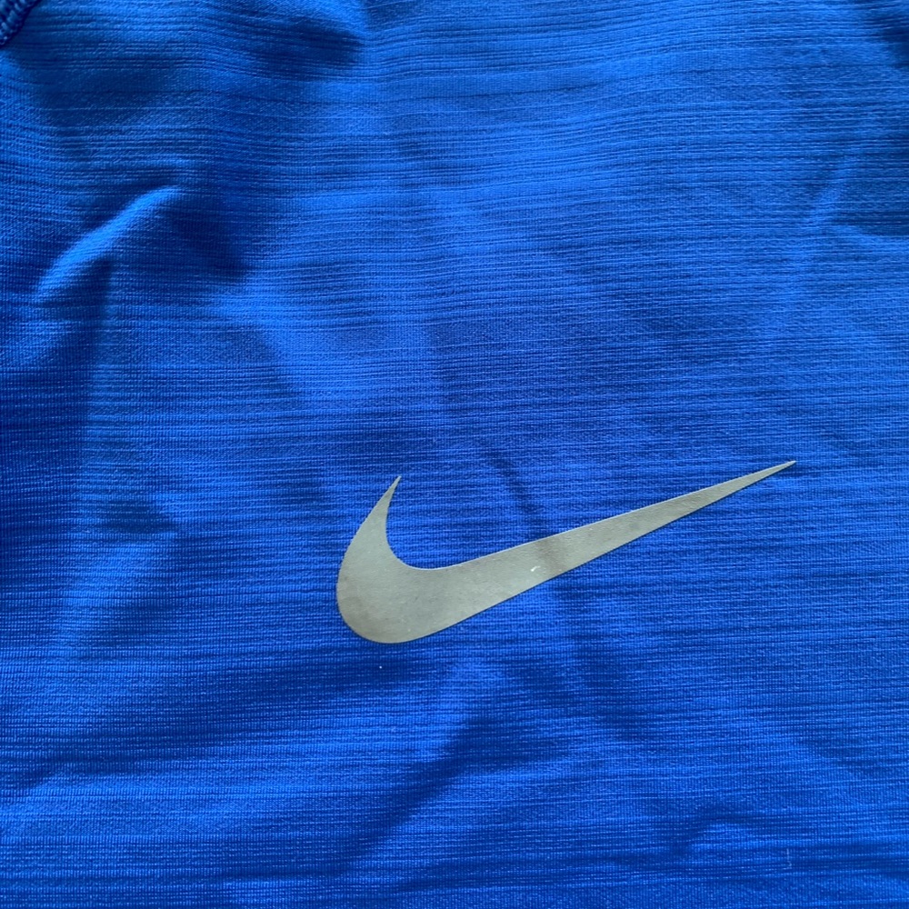 Nike NFL Blue Therma-Fit Long Sleeve Mock Neck Shirt Top CW6384-405 NWOT sz 3XL - Picture 3 of 8